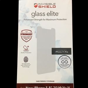 Glass tempered screen protector for iPhone 11 Pro